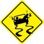 Woman Gets Drunk, Drives