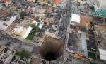 Tropical Storm Causes Sinkhole