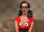 Elmo Never Looked so Happy.
