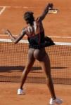 Venus Williams makes an appearence at the French Open
